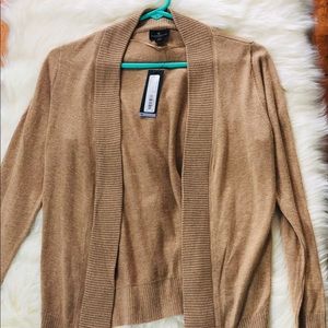 Tan cardigan